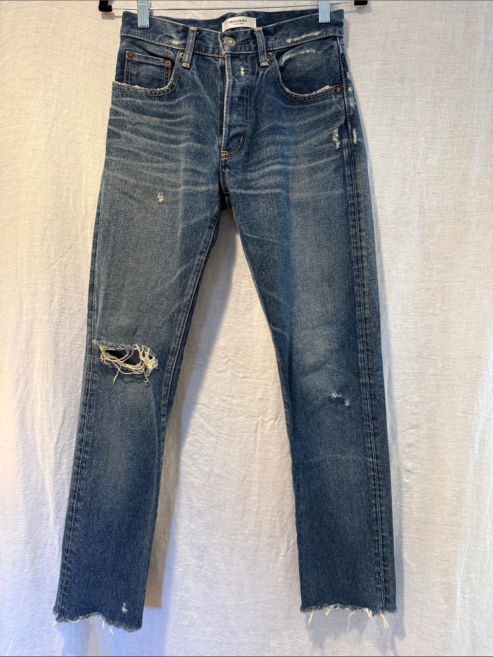 Moussy Vintage High Rise Slim Jeans size 24